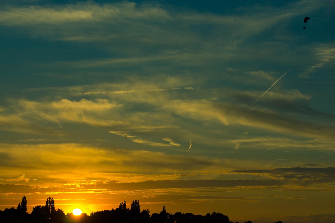 Solnedgang, Slutningen På Dagen, Sommer