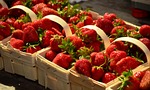 strawberries, red, fruits