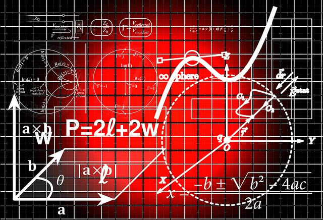 Free geometry mathematics dice illustration