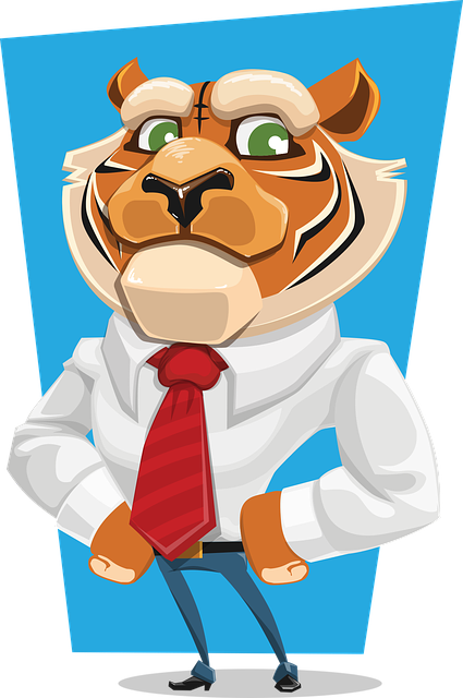 Tiger, Forretning, Dyr, Dragt, Officiel