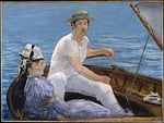monet, boat, classic