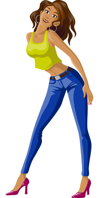 Free dance dancer female vector