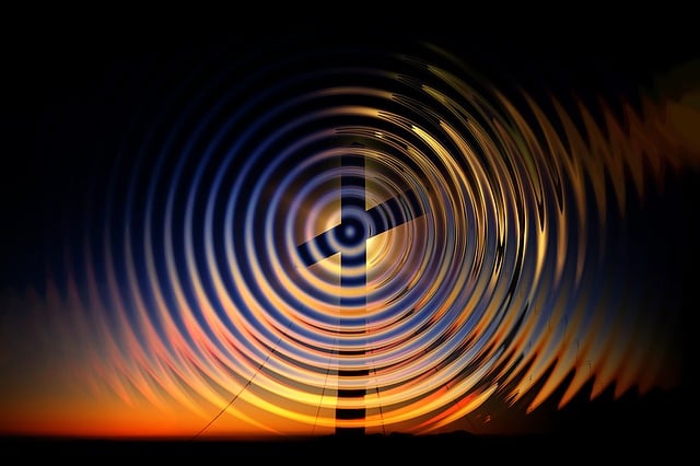 Download free HD stock image of Cross Sunset Free cross sunset rings illustration