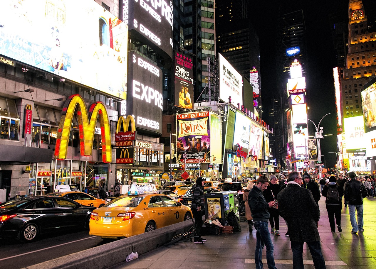 Times Square - free online jigsaw puzzle photo