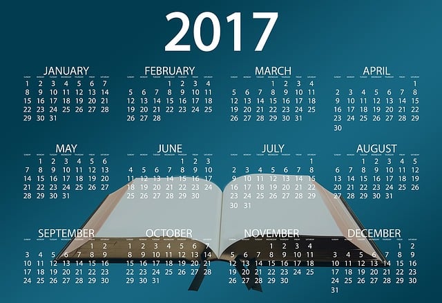 Free agenda calendar a book illustration