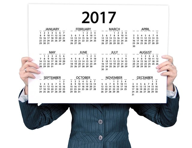 Free agenda calendar woman illustration