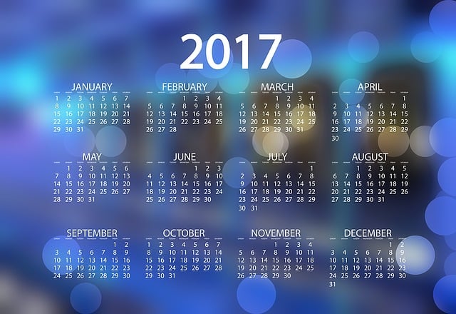Agenda, Kalender, Terminplan, Jahr