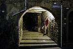 alley, lonely, dark