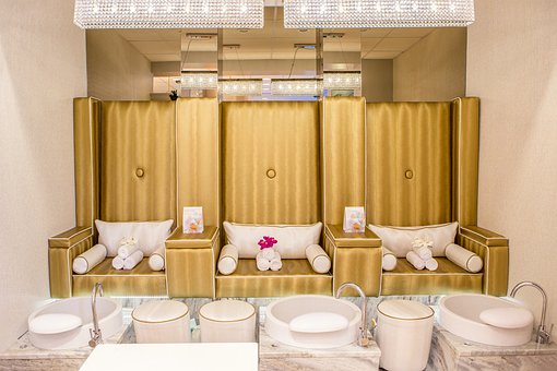 Pediküre, Massage, Therapeut, Spa