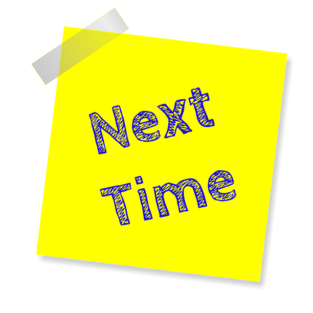 Next Time Yellow Sticker Note Post · Free image on Pixabay