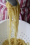 pasta, spaghetti, food