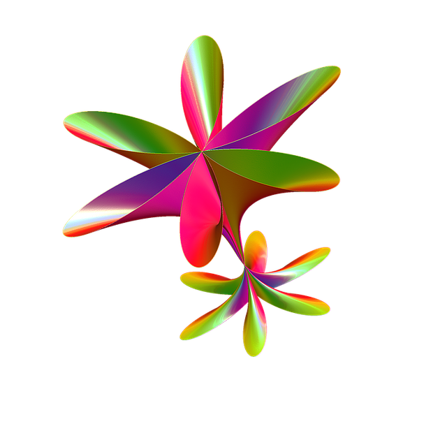 Download free HD stock image of Flower Fractal Free flower fractal mystery illustration