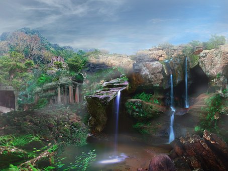 Fantasie, Landschaft, Fantasielandschaft