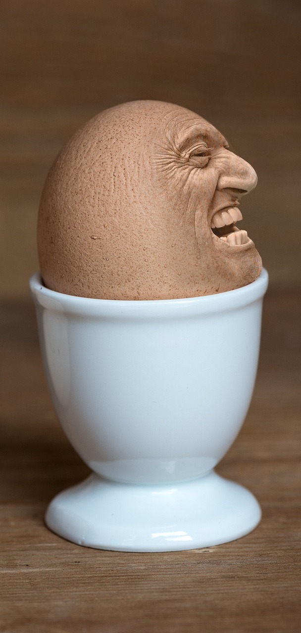 Iman Gesicht Ei
