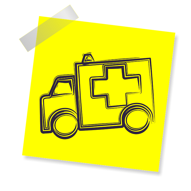 Free ambulance emergency paramedic illustration