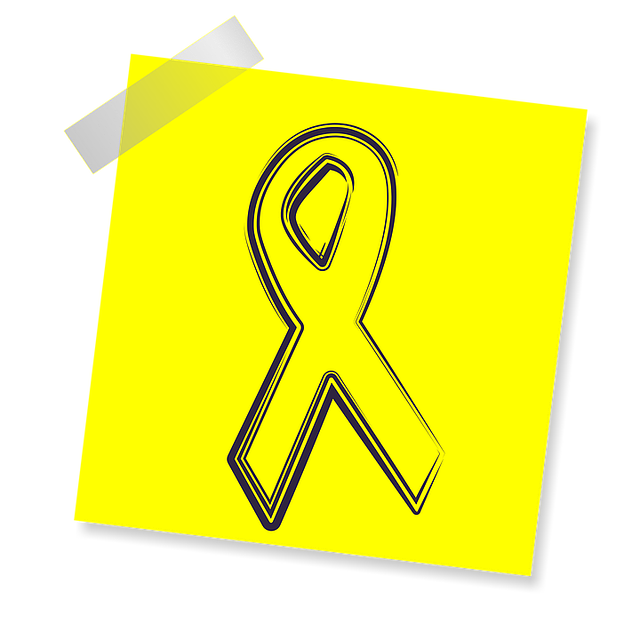 Free ribbon icon yellow sticker illustration