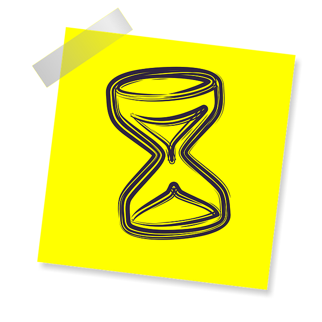 Free hourglass sign icon illustration