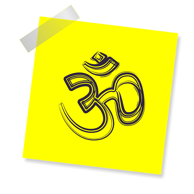 Free om sign icon illustration