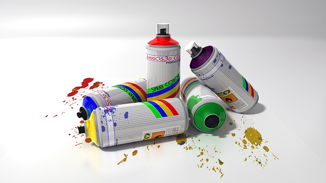 Spraymaling, Farger, Graffiti, Bombe