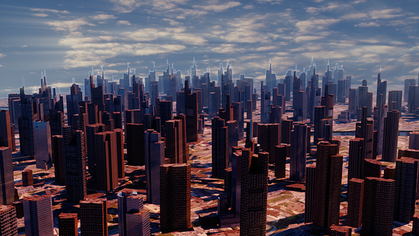 Free City Future illustration and picture