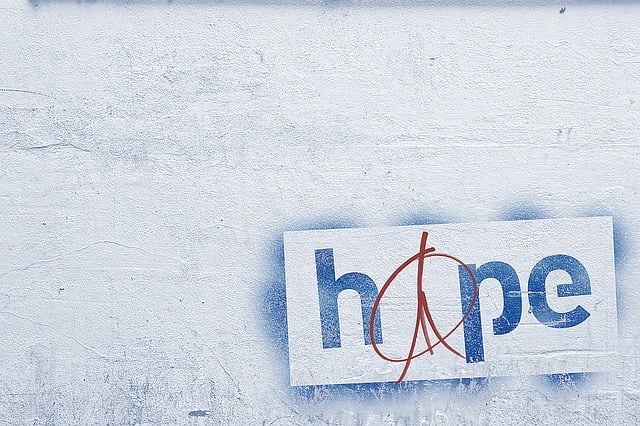 Free graffiti background hope illustration