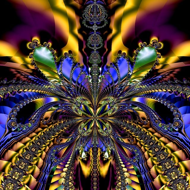 Free abstract art artwork fractal illustration