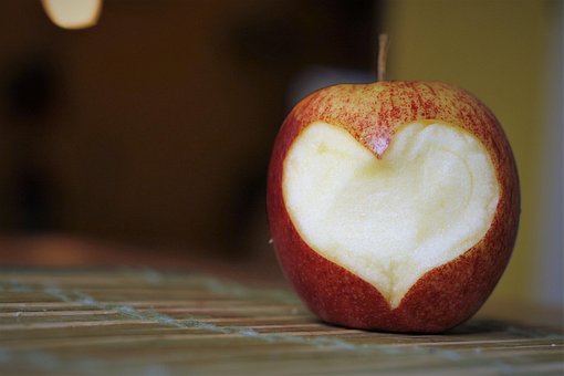 Free Apple Heart photo and picture