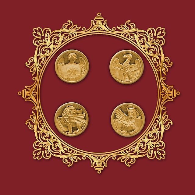 Free evangelists christianity ev mark-lev illustration