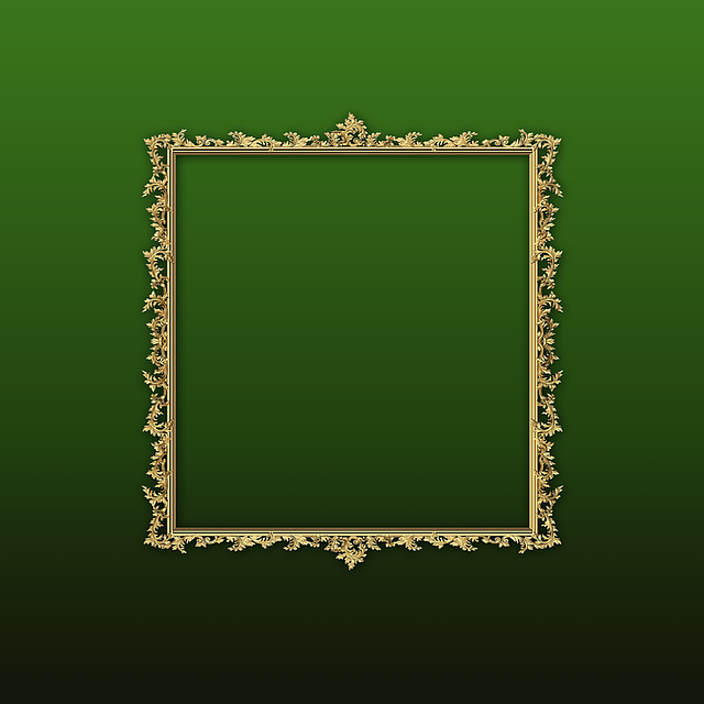 Free baguette frame openwork frame decor illustration