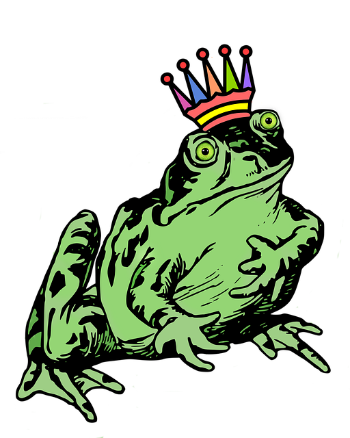 Free Frog Crown illustration and picture