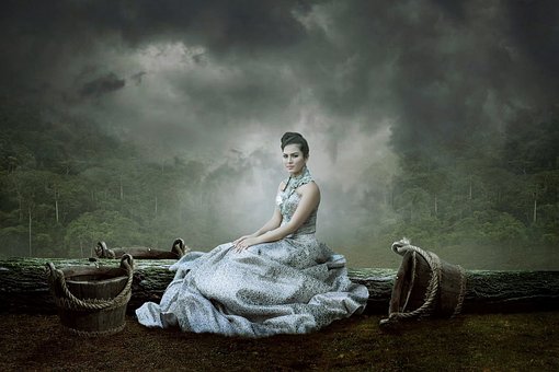 Free Woman Art photo and picture