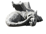 sculpture, dragon, lindwurm