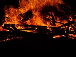 fire, flame, orange
