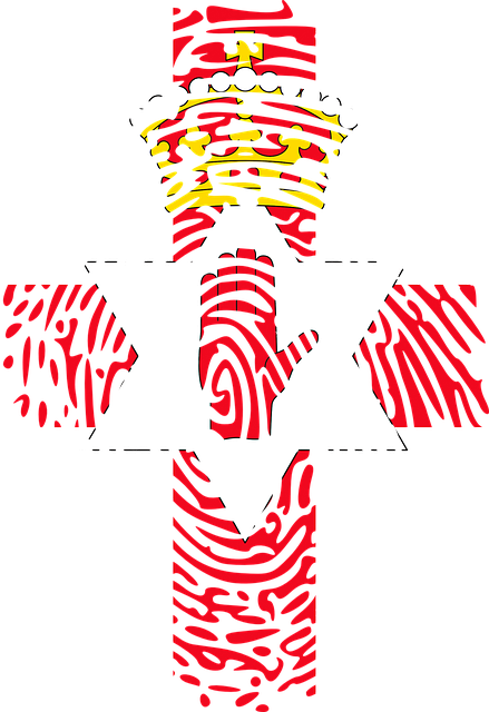 Free Fingerprints Flag illustration and picture