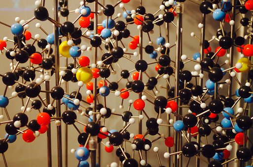 Wissenschaft, Molekular, Museum, Netz