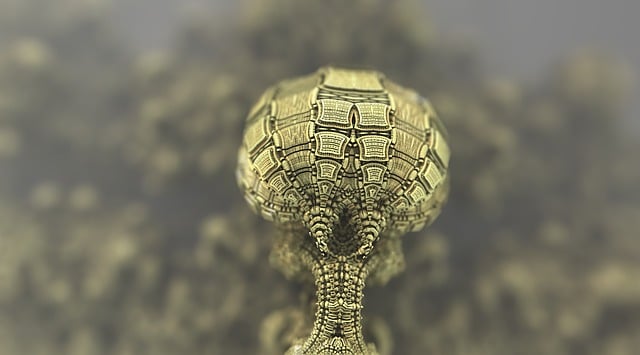 Download free HD stock image of Organism Spore Free organism spore microscopic illustration