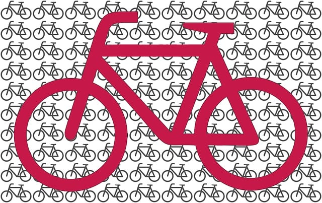 Bicicleta, Gráfico, Isolado