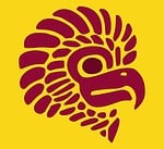 mexican, eagle-head, symbol