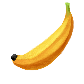 Banane, Buntstifte, Zeichnung