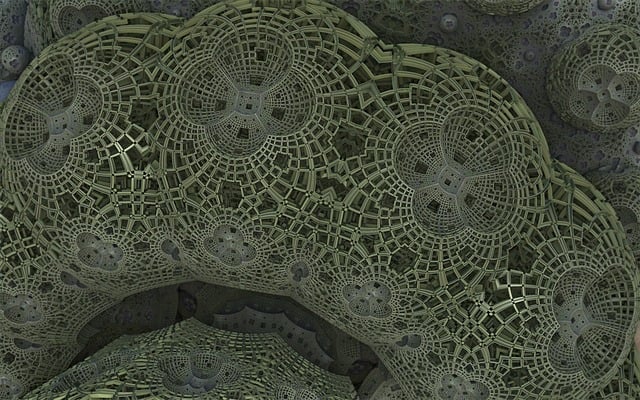 Free fractal render complexity illustration