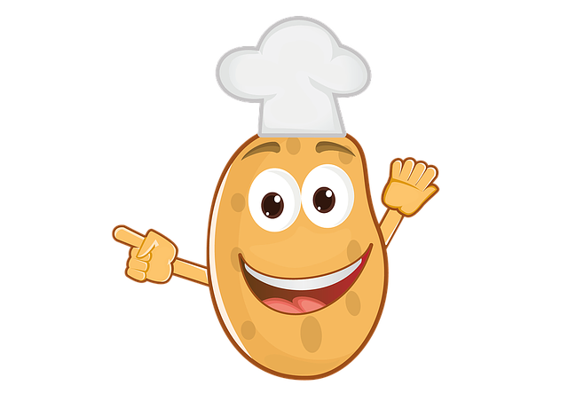 Free potato food vegetable illustration