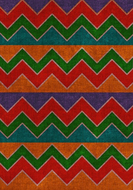 Free chevron burlap fabric illustration