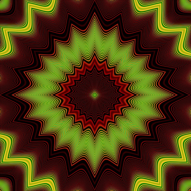 Free fractal artwork idea illustration