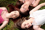 girls, buddy, three