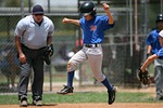 baseball, player, runner