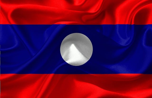 Free flag laos asia illustration