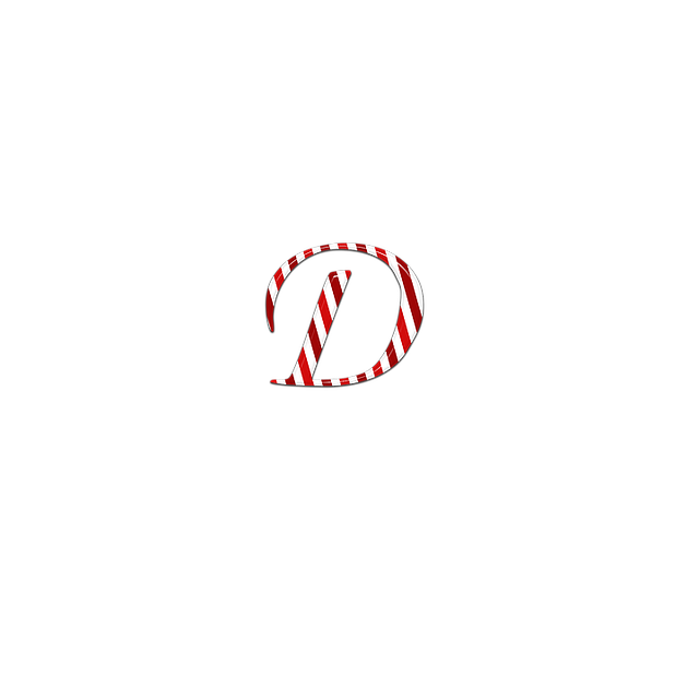 Free alphabet d letter illustration