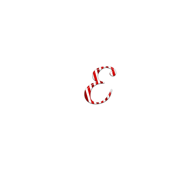 Free alphabet e letter illustration