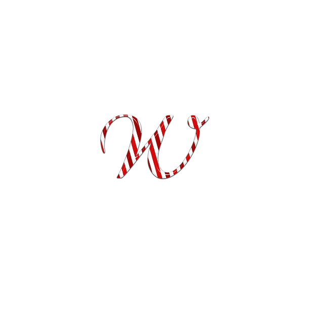 Free Candycane Letter illustration and picture