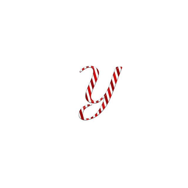 Free Candycane Letter illustration and picture